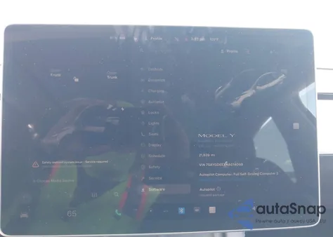 2022 Tesla Model Y Long Range Dual Motor All-Wheel Drive from USA, damaged, VIN 7SAYGDEEXNA014099